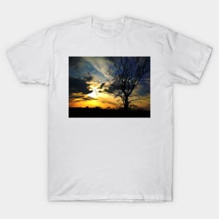 Sunset over Gosbecks Archaeological Park T-Shirt